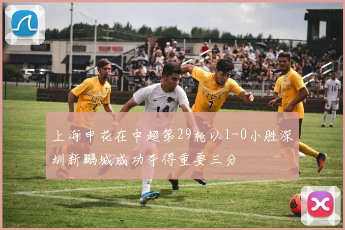 上海申花在中超第29轮以1-0小胜深圳新鹏城成功夺得重要三分